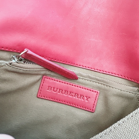 Burberry Canvas Check Henham Small Crossbody Bag/Purse - Picture 5 of 12